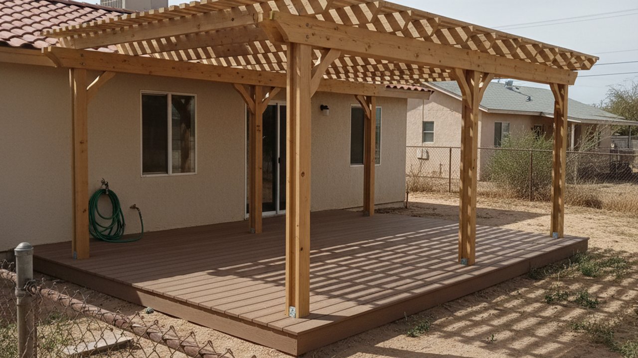 Deck Staining & Sealing completed by Omega Deck Inc in North Las Vegas, NV
